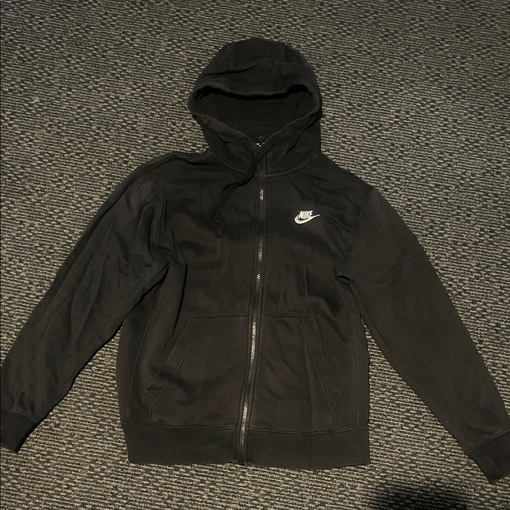 Nike Black Full-Zip Hoodie